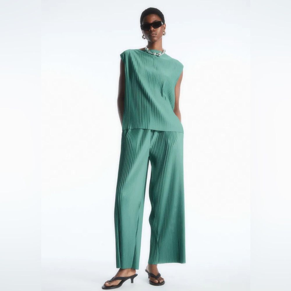 COS Plisse Pants NWT - Picture 3 of 9